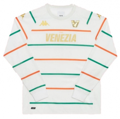 Long Sleeve 22-23 Venezia FC Away Soccer Jersey Shirt