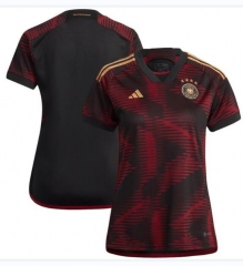 Women 2022 World Cup Kit Germany Away Soccer Jersey