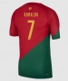 Ronaldo #7 Player Version 2022 World Cup Portugal Home Soccer Jersey Shirt