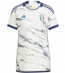 Player Version 2023-24 Italy Away Soccer Jersey Shirt