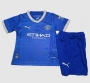 Children 22-23 Manchester City Blue Special Soccer Uniforms