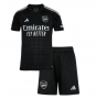 Children Kits 23-24 Arsenal Goalkeeper Soccer Uniforms