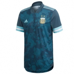Player Version 2020 Argentina Away Soccer Jersey Shirt