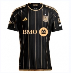 Player Version 24-25 Los Angeles FC Home Soccer Jersey Kit