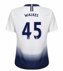 18-19 Tottenham Hotspur WALKES 45 Home Soccer Jersey Shirt