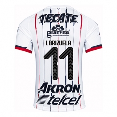 18-19 Deportivo Guadalajara Chivas I. BRIZUELA 11 Away Soccer Jersey Shirt