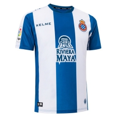 18-19 RCD Espanyol Home Soccer Jersey Shirt