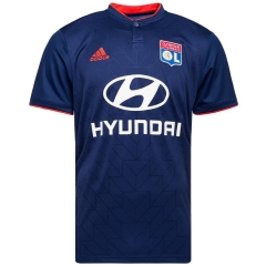 18-19 Olympique Lyonnais Away Soccer Jersey Shirt