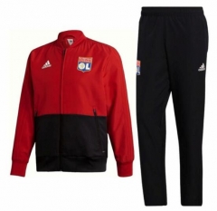 18-19 Lyon Red Training Suit (Jacket+Trouser)
