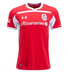 18-19 Deportivo Toluca FC Home Soccer Jersey Shirt