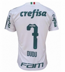 18-19 Palmeiras Away #7 DUDU Soccer Jersey Shirt