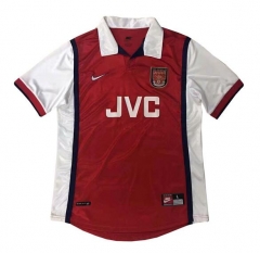 1998 Arsenal Home Soccer Jersey Shirt Retro