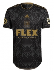 Player Version 22-23 Los Angeles FC 5 Years Anniversary Home Soccer Jersey Kit