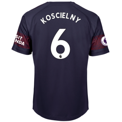 18-19 Arsenal Laurent Koscielny 6 Away Soccer Jersey Shirt|KIT6044|Arsenal