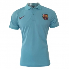 Barcelona Light Blue 2017 Polo Shirt