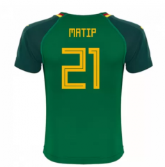 Cameroon 2018 World Cup Home Matip Soccer Jersey Shirt