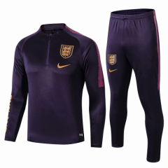 19-20 England Purple Tracksuits Jacket and Pants