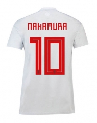 Japan 2018 World Cup Away Nakamura Soccer Jersey Shirt
