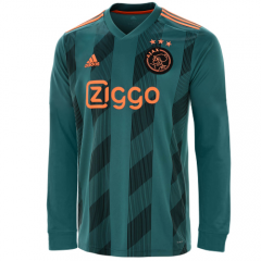 Long Sleeve 19-20 Ajax Away Soccer Jersey Shirt