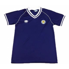 Retro Scotland 82-85 Home Soccer Jersey Shirt