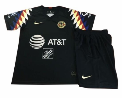 Children 19-20 Club America Aguilas Away Soccer Kit (Shirt + Shorts)