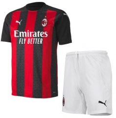 20-21 AC Milan Home Soccer Uniforms