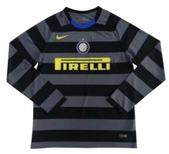 Long Sleeve 20-21 Inter Milan Away Soccer Jersey Shirt