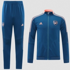 21-22 Arsenal Blue Training Jacket and Pants