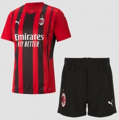21-22 AC Milan Home Soccer Uniforms