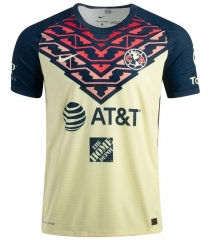 Player Version 21-22 Club America Home Soccer Jersey Shirt