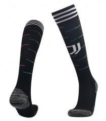21-22 Juventus Away Soccer Socks