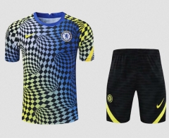21-22 Chelsea Pre-Match Training Shirt and Shorts