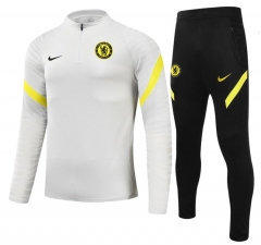 Children Youth 21-22 Chelsea Light Grey Training Top and Pants