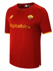 Player Version 21-22 AS Roma Home Soccer Jersey Shirt
