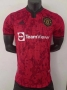 Player Version Shirt 2022-23 Manchester United Kit Red Special Soccer Jersey