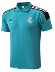 21-22 Real Madrid Green Polo Shirt