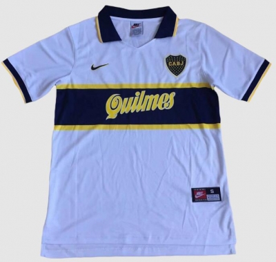 Retro 1997 Boca Juniors Away Soccer Jersey Shirt