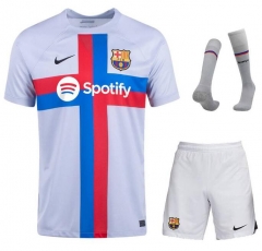 22-23 Barcelona Third Soccer Full Kits