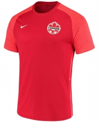 2022 World Cup Canada Home Red Soccer Jersey Shirt