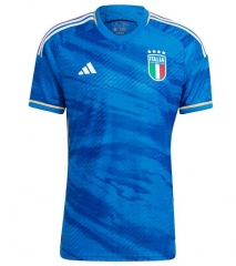 Player Version 2023-24 Italy Home Soccer Jersey Shirt