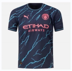 Player Version 23-24 Manchester City Third Soccer Jersey Shirt