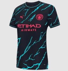 Women Shirt 23-24 Manchester City Third Soccer Jersey