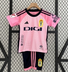 Children 23-24 Real Oviedo Away Soccer Uniforms