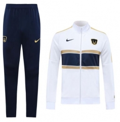 20-21 UNAM White Tracksuits Jacket and Pants