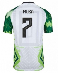 MUSA 7 2020 Nigeria Home Soccer Jersey Shirt