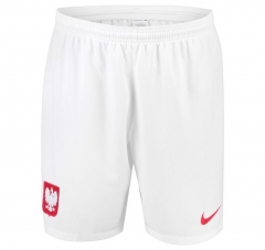 Poland 2018 World Cup Home Soccer Shorts