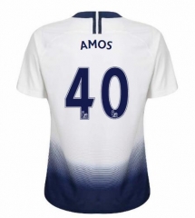 18-19 Tottenham Hotspur AMOS 40 Home Soccer Jersey Shirt