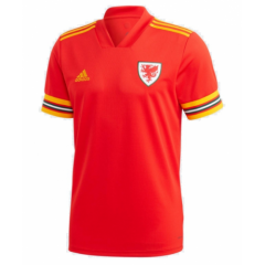 2020 Euro Wales Home Soccer Jersey Shirt