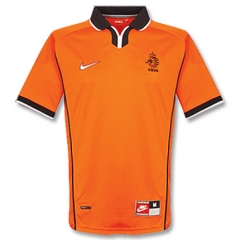 Netherlands 1998/1999 Home Retro Soccer Jersey Shirt