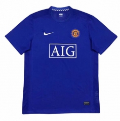 Manchester United 07/08 Away Retro Soccer Jersey Shirt